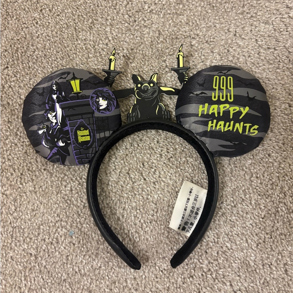Disney Haunted Mansion 999 Happy Haunts Gargoyle Mickey Ears